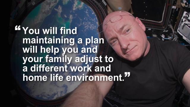 Spaceflight record breakers share self-isolation tips
