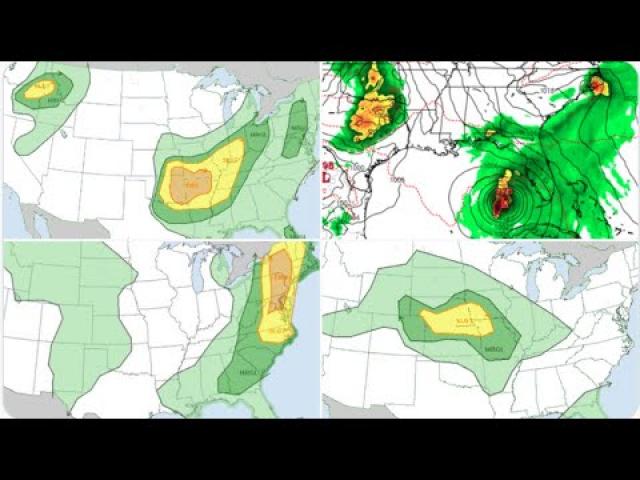 Blood Moon Eclipse & Big Storms tonight! 10 day HURRICANE ALERT! & FULL WEEK OF SEVERE WEATHER!!!