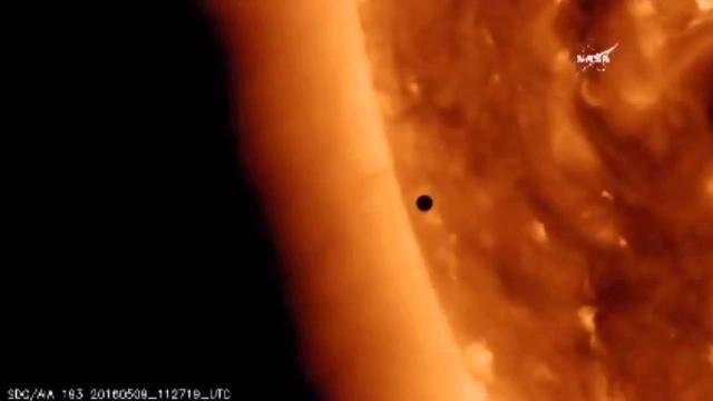 Mercury Transit 2016 Has Begun — Spacecraft View | Video