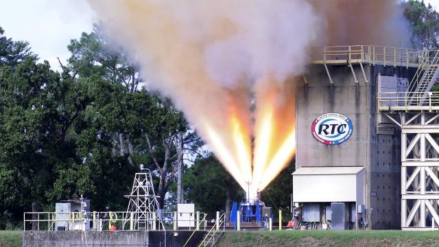 Launch Abort System (LAS) Jettison Motor Hot Fire Test