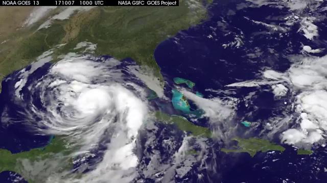 Watch Hurricane Nate Develop from Space
