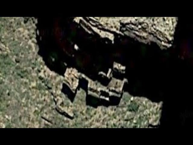 Unknown Ancient Ruins located in a remote location of the Grand Canyon sighted with Google Earth