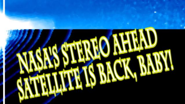 NASA's STEREO AHEAD SUN satellite is back online*!