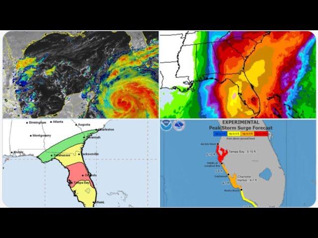 'Near Worst Case Scenario' for Tampa Bay Florida from potential Major Hurricane Ian Impacts!