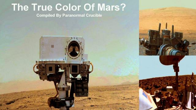 The True Color Of Mars?