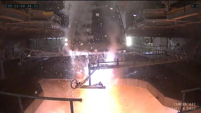 NASA fires up Artemis moon rocket engine for 10.5 minutes