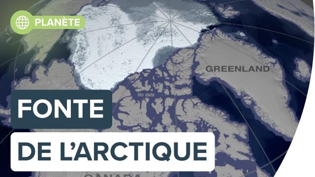 L'évolution de la fonte en arctique de 1984 à 2019 | Futura