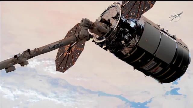 'SS Kalpana Chawla' Cygnus spacecraft captured by station station