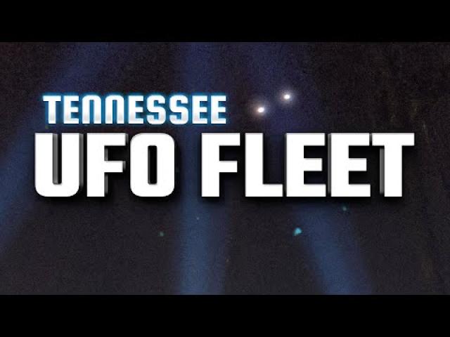 A WHOLE FLEET of UFOs Over Nashville, Tennessee I UFO Sighting ????