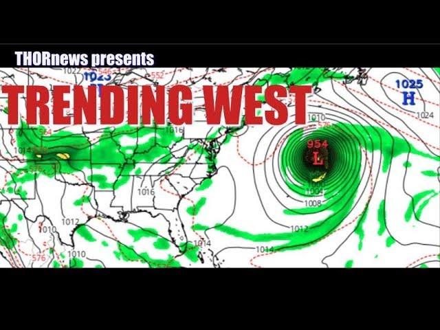East Coast! Be Prepared! Models have MONSTER HURRICANE trending West