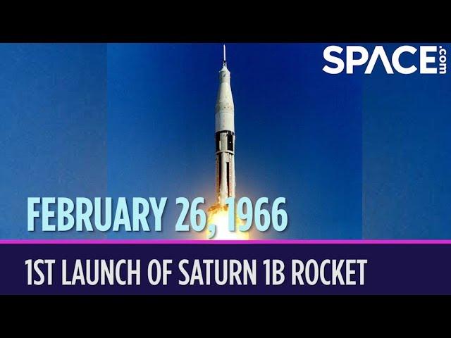 OTD in Space – February 26: 1st Launch of Saturn 1B Rocket
