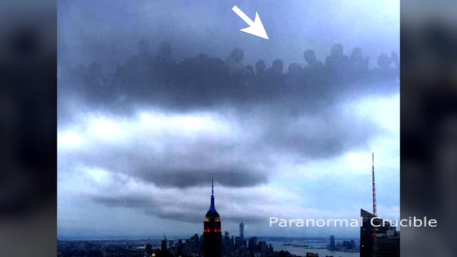 Alien Or Heavenly Realm Appears Over New York?