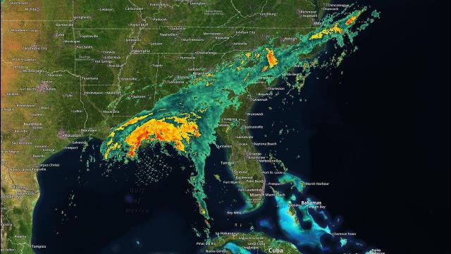 Tropical Storm Cindy is a very dangerous rainmaking high cloud 21st Century storm.