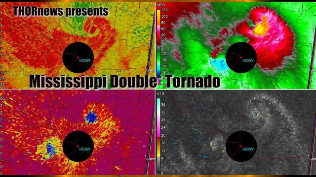 Damaging Mississippi Tornado! Stay aware of this storm if in its Path!