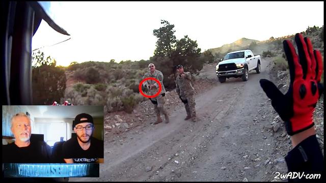 SHOCKING Interview! AREA 51 Camo Dudes Holding Civilians At Gunpoint! UFO Sighting 10/12/2016