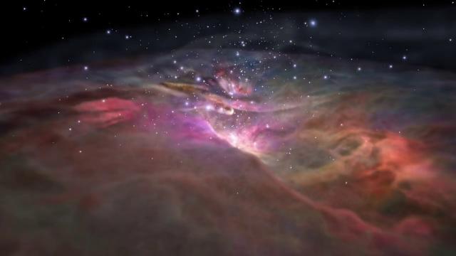 Fly Into the Orion Nebula - New 3D Visualization