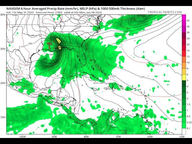 unofficial/official Tropical Storm Amanda Gulf of Mexico WATCH video