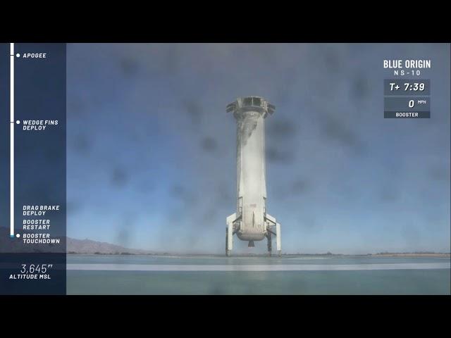 Touchdowns! New Shepard Rocket and Capsule Land in West Texas