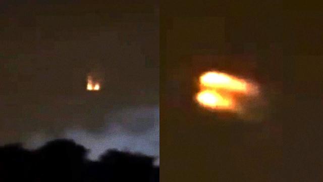 Two strange UFOs caught on camera in Florida, USA, April 2023 ????