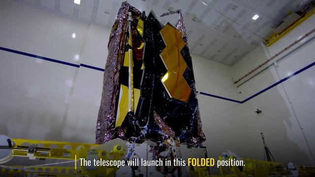 Watch the James Webb Space Telescope get folded for final tests