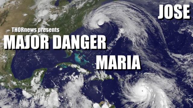 Hurricane Maria & Jose - MAJOR Trouble for East Coast & the Islands