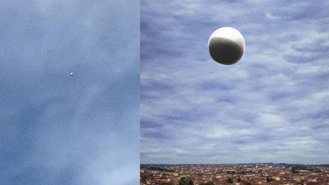 Strange UFO with erratic movements in the sky of Mérida, Venezuela, Oct 2023 ????