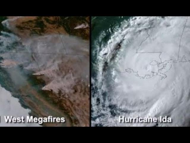 Hurricane Ida: Catastrophic situation in Louisiana.  Megawildfires in the West & NYC Poweroutage