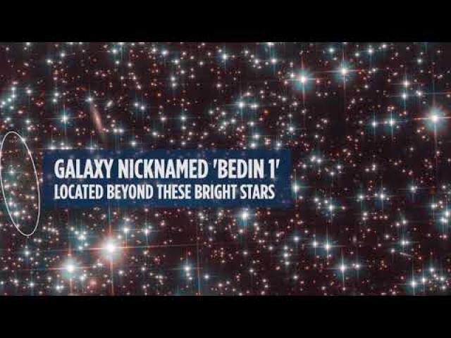 Hubble Spots a New Galaxy By Chance