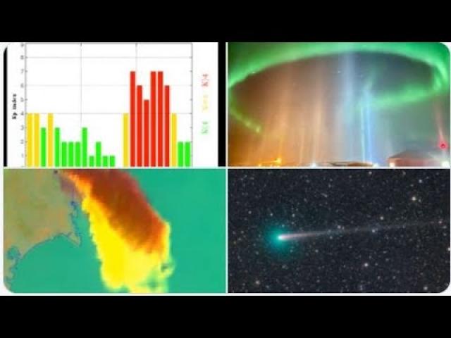 Major Kamchatka Volcano Eruption! Geomagnetic Festival of Aurora Lights! Messy Florida weather!