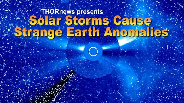 Solar Storms cause unexplained Phenomena near Earth!