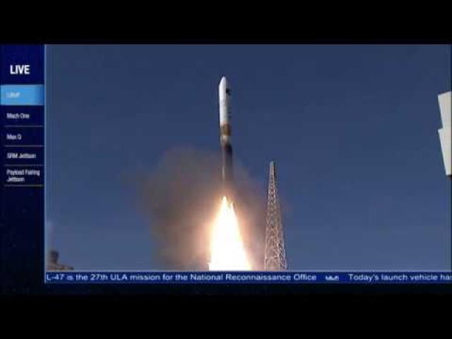 Spy Satellite Launched Atop Delta IV Rocket