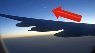 UFO Sightings Airplane Stalked By UFO? Enhanced Footage Watch Now 2013