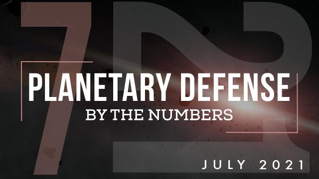 Planetary Defense: By The Numbers - July 2021