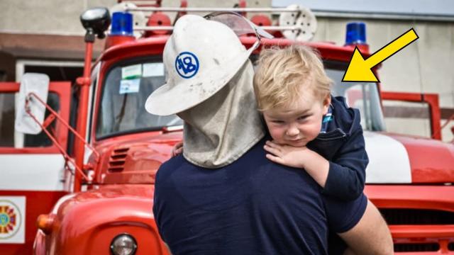 Boy Saved By Fireman Keeps Yelling, "Bad Daddy." Officer Calls For Backup When He Enters The House