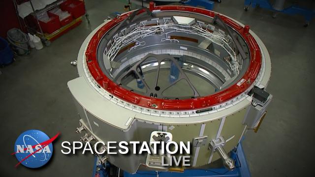 Space Station Live: Hooking Up the New Docking Hardware