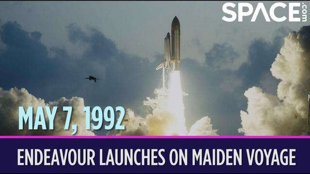 OTD in Space – May 7: Space Shuttle Endeavour Launches on Maiden Voyage