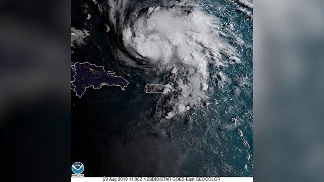 Hurricane Dorian Seen From Space