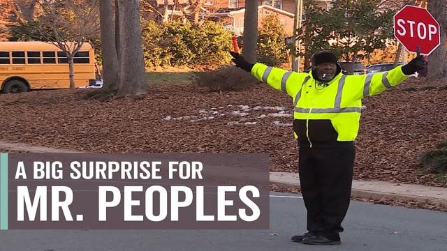 Beloved Crossing Guard Falls on Hard Times ,Then This Happens