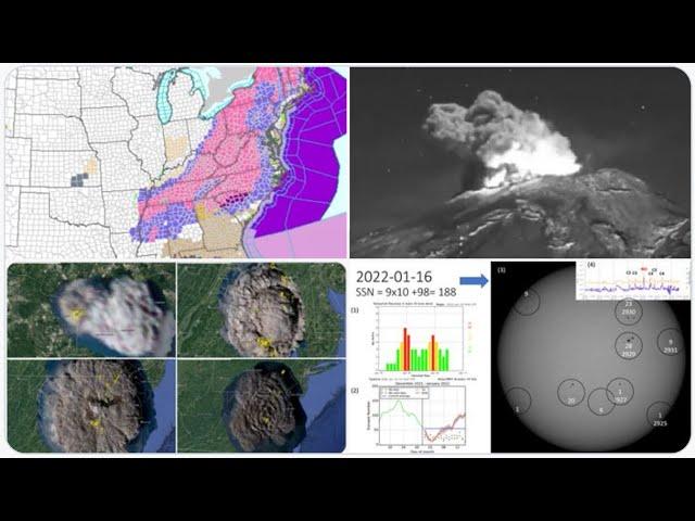 Tornado Warnings for Florida! Snow & Ice & Rain 4 South & NE! Texas Snowday? Possible Solar Storm!