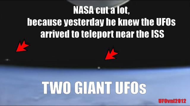 Two Giant Alien UFOs Near Our Earth, Captured By NASA, April 29, 2021