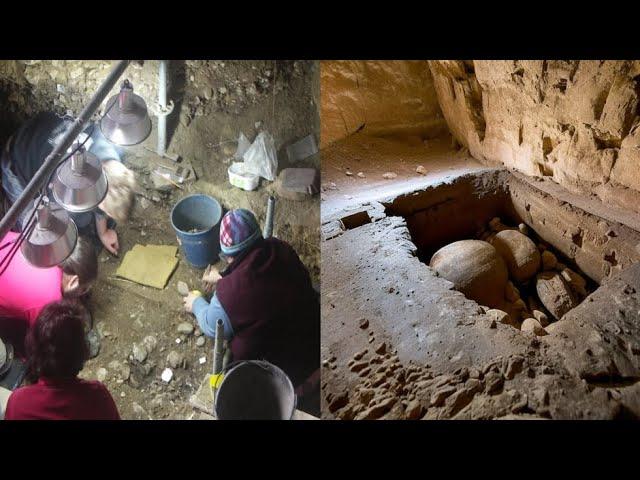 ARCHAEOLOGISTS IDENTIFY A PALAEOLITHIC BONE TOOL WORKSHOP IN SPANISH CAVE