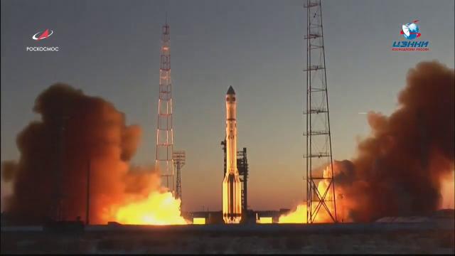 Russia Launches Weather Satellite on Proton-M Rocket