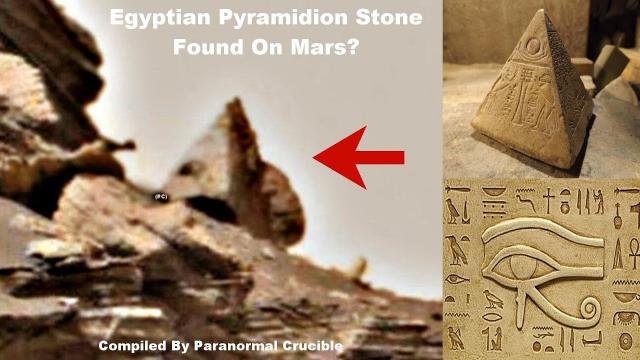 Egyptian Pyramidion Stone  Found On Mars?