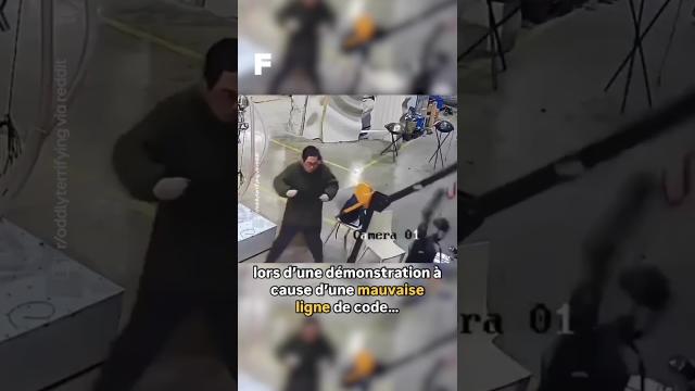Un robot attaque après une erreur de codage !