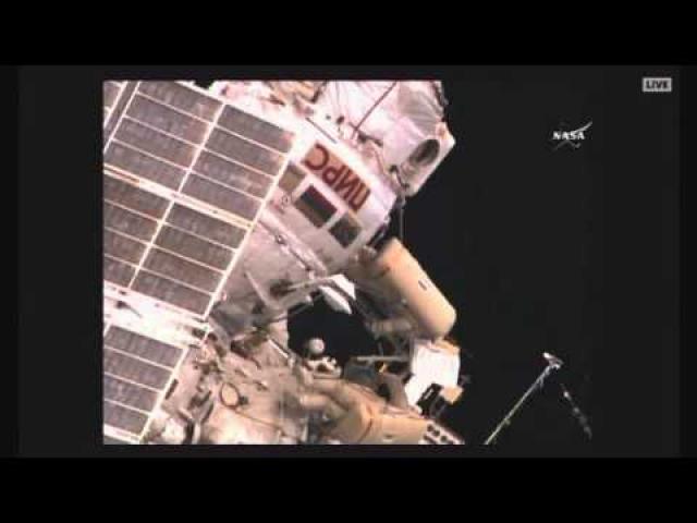 UFO Lou  - '''ODDITY'''' DURING LIVE I.S.S. SPACEWALK  -  'NOW'