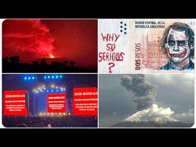 "We are getting hit by multiple phenomena at once." War, Volcanoes, Bank Crisis, Debt Ceiling, etc