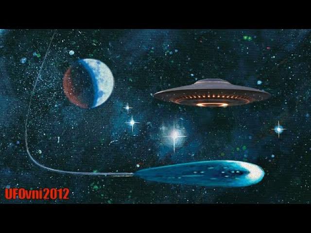 A UFO Cigar Is Chasing A UFO In The Night, July 16, 2022 at 10 p.m.