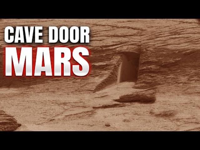 Mysterious Structure Resembling a Cave Door Found on Mars ????