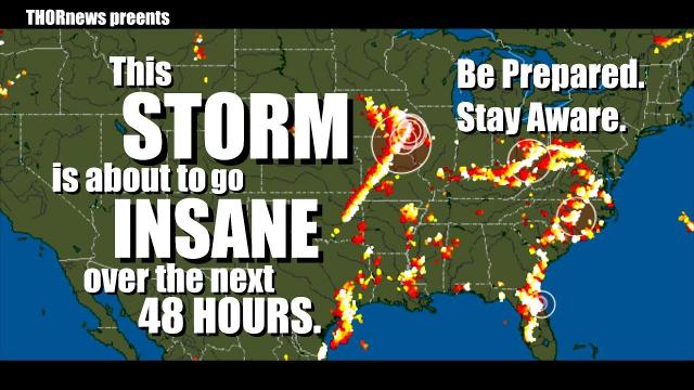Alert USA! This Super Destructive STORM is about to go WILD over the next 48 Hours