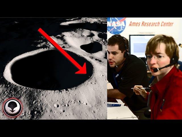 MOON MYSTERY: Did NASA Leak This Satellite Image On Purpose?